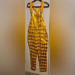 Harley Quinn gold jumpsuit